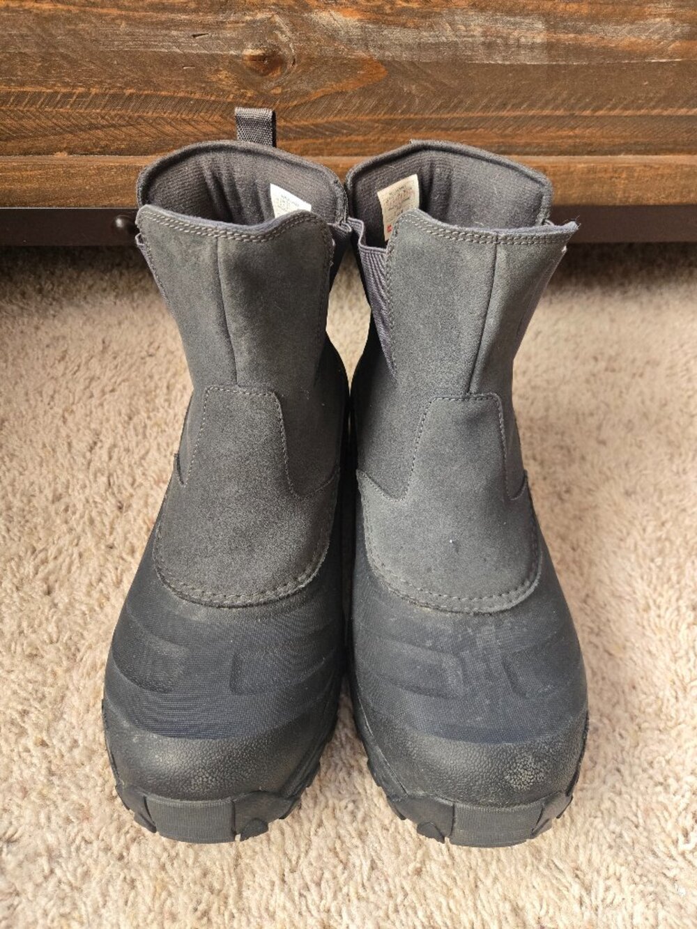 The North Face Chilkat IV Pull-On Winter Boots Gray/Black Men’s US Size 12